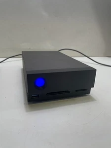 LaCie 1big Dock LRDMU05 External Hard Drive Docking Station Black Wired - 10TB - Picture 1 of 6