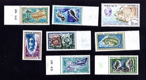 Monaco 1962 group of stamps Mi#699+710-716 MH CV=12.6$ - Picture 1 of 2
