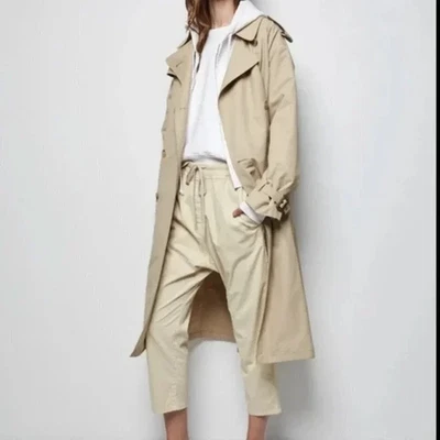 Calça Nili Lotan Casablanca em Amêndoa Tamanho XS - Imagem 1 de 4