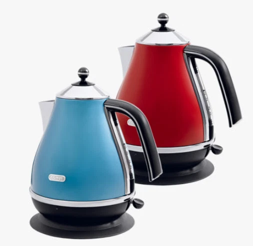 Hervidor eléctrico clásico DeLonghi Icona KBO2001 inalámbrico / 2 colores / Express Foto 1 de 1
