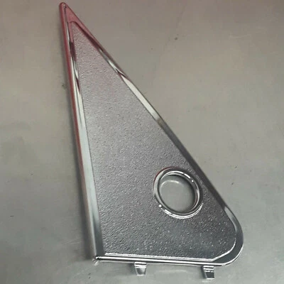 Placa cubierta espejo retrovisor izquierdo conductor cromado mercedes w123 240 300 d t Foto 1 de 2