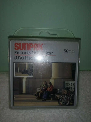 58MM SUNPAK BRAND FILTER NEW! ULTRAVIOLET HAZE - Image 1 of 2