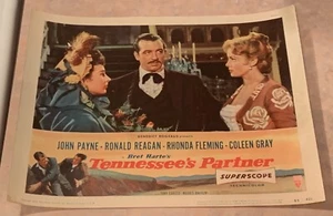 Tarjeta de vestíbulo póster de película de 11” x 14” - Tennessee’s Partner - Imagen 1 de 2