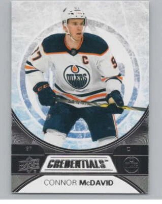 2021-22 Upper Deck Credentials #1 Connor McDavid  Edmonton Oilers V99662 - Image 1 of 3