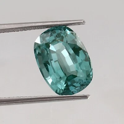 AAA Qualität Natürlich Ceylon Kostüm Grün Spinell Lose Kissen Edelstein Schnitt - Bild 1 von 4