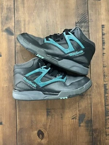 Reebok Omni lite Pump Basketball Dee brown blue black Sz 8 - Picture 1 of 5