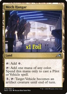 MTG Foil Kamigawa: Neon Dynasty NEO Mech Hangar MINT - Picture 1 of 1