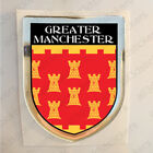 Greater Manchester UK England Sticker Coat of Arms Resin Domed Stickers Flag 3D