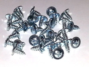 Ford Lincoln Mercury Mustang GT Wheel Well Opening Molding Trim Screws 40pcs LR - Picture 1 of 4