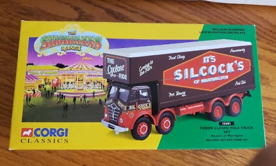 Corgi Classics Foden Closed Pole Truck & Silcock's of Warrington Hot Dog Stand - Image 1 of 4