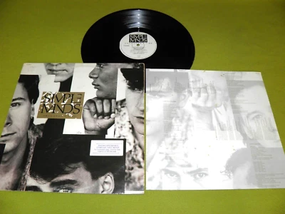 Simple Minds - Once Upon A Time RARE 1985 Israeli Israel Press Promo LP + Inner - Image 1 of 2