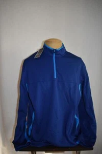 Nike Golf Tour Performance 1/2 Cremallera Ajuste Térmico Cubierta XL 686085 455 Azul Nuevo con Etiquetas - Imagen 1 de 4