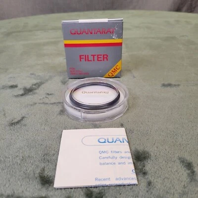 Camera UV Filter 58mm w/ Box, Instr. - Quantaray - Made in Japan. - Image 1 of 4