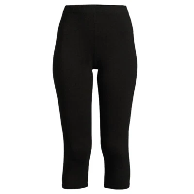 No Boundaries Juniors Capri Leggings Small 3-5 New with Tags Black Soot Stretch - Image 1 of 4