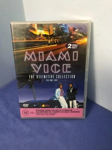 Miami Vice The Definitive Collection Volume One 1 DVD R2,4 New & Sealed - Picture 1 of 3