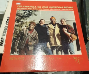 THE SACKVILLE ALL STAR CHRISTMAS VINYL - Picture 1 of 4