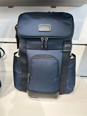 NEW Tumi Fremont THORNHILL 16.75” Ballistic Nylon Backpack - ALL NAVY BLUE - Image 1 of 4