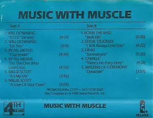 various Music with Muscle PROMO CASSETTE ALBUM Downtempo Garage House Soul - Picture 1 of 4