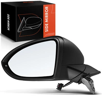 Espejo retrovisor térmico negro conductor con ajuste de cristal eléctrico para Volkswagen Golf GTI 15-21 Foto 1 de 4