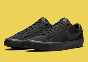 nike sb blazer low yellow black