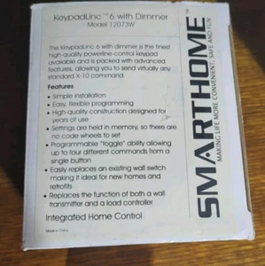 12074w Smarthome Keypadlink 6 With Dimmer - Picture 1 of 7