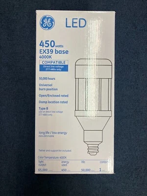 General Electric EX39 LED Lamp (LED450BT56/740) - Image 1 of 4