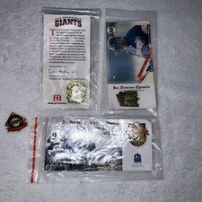 San Francisco Giants Baseball Pins Lot Of 4 Vintage MLB SF Pins
