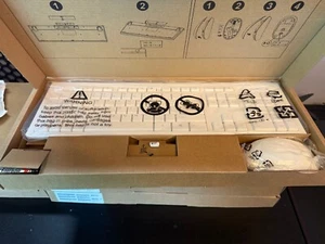 HP 510 510SP Wireless Keyboard KB/ Mouse Kit White - Free Ship - Picture 1 of 6