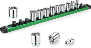 SK 3/8 Drive Socket Set Metric Sockets 13-Piece 8-20mm SuperKrome Finish Premium - Picture 1 of 8