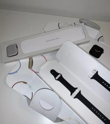 Apple Watch Series 6 40mm Space Gray Aluminum Case, Black Sport Band + Packaging - Image 1 of 4