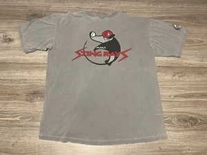Vintage 90s MAUI Stingrays Crazy Shirts Hawaii Minor League Baseball T-Shirt XL - Picture 1 of 10