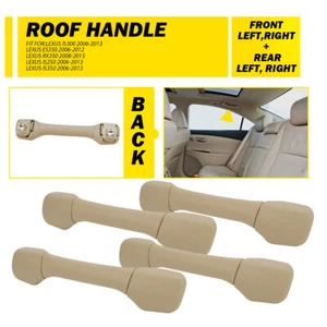 FIT Lexus ES350 Lexus 2006-2012 RX350 2008-2015 Beige Roof Grab Pull Handle 4PCS - Picture 1 of 15