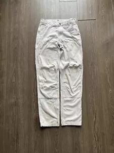 Vintage Carhartt Double Knee Dungaree Work Painter Pants Size 32x36 Distressed - Picture 1 of 8