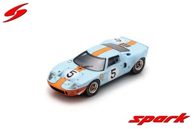 1/43 Ford GT40  JW Automotive Engineering Winners 6hrs Watkins Glen 1968 #5 - Image 1 of 4