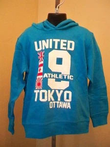New-Minor Flaw-United Athletic Tokyo Ottawa Kids Medium (5/6) Blue Hoodie - Picture 1 of 6