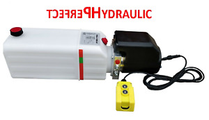 Hydraulik Pumpe, Hydraulikaggregat 24 V 180 bar 2000W LKW, Kipper, Anhänger 11L
