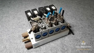 Isla de válvula Festo PRS-1/8-5-B 5x electroválvula + MFH-5-1/8 + MSFG-24/42-50/60-OD - Imagen 1 de 7