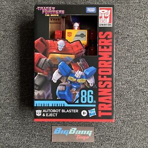 Transformers Studio Series 86-25 Autobot Blaster & Eject (In-Stock) New MISB