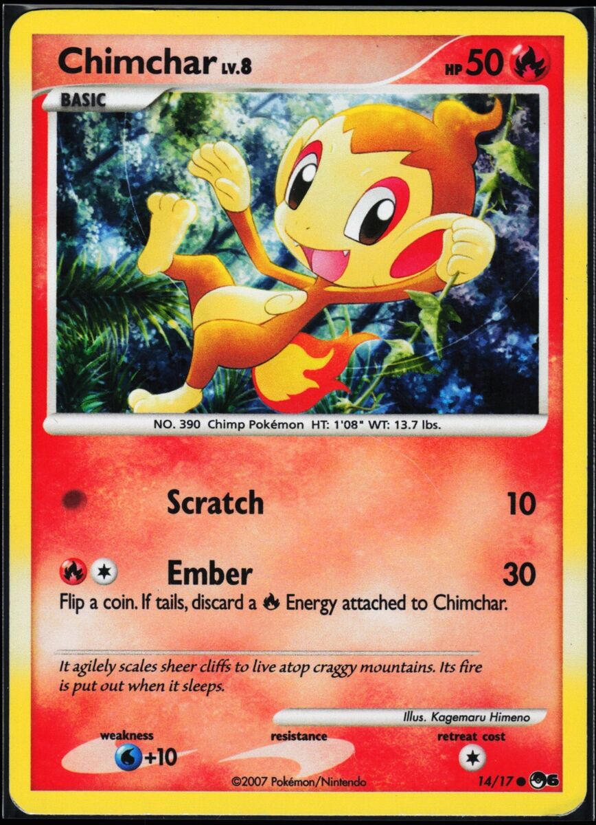 Pokemon Card Chimchar for sale | eBay Pokemon Card Chimchar for sale | eBay