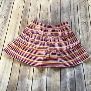 Falda a Rayas Color Caramelo Brillante Lugar Niña Niños Talla 8 - Imagen 1 de 5
