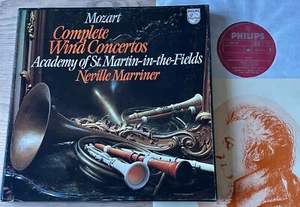 PHILIPS 6707 020 MOZART COMP WIND CONCERTOS 4LP SET MARRINER (1972) EX++ ENGLAND - Picture 1 of 5