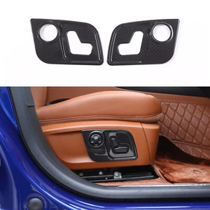 ABS Fiber Seat Adjustment Frame Decorative Cover For  Maserati Levante 2016-2019 - Picture 1 of 6
