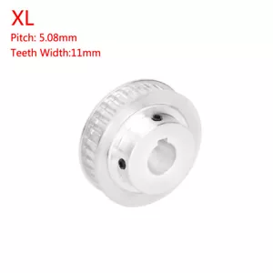 Paso de polea de distribución XL 14T-120T 5,08 mm con poleas de accionamiento paso/llave ancho 11 mm - Imagen 1 de 5