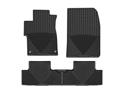 Tapetes de assoalho WeatherTech para todas as condições climáticas para Civic/Civic Si - 1ª e 2ª fileiras preto - Imagem 1 de 4