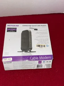 Netgear DOCSIS 30 (CM400-100NAS) 340 Mbps High Speed Cable Modem - Picture 1 of 3