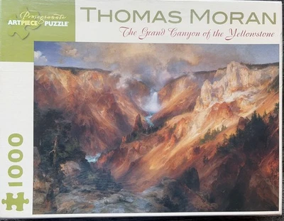 The Grand Canyon of The Yellowstone 1000 Piece Puzzle  Painting By Thomas Moran - Image 1 of 4