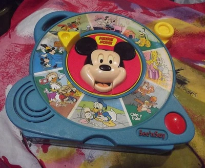1997 MATTEL 1519LA INTERACTIVE MICKEY MOUSE SEE 'N SAY - SPANISH - RARE - Image 1 of 2