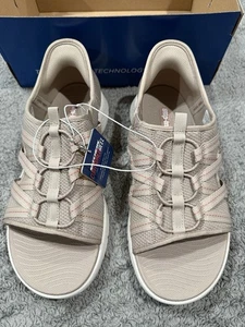 Sandalia Skechers manos libres sin cordones talla 11 GO Walk Flex Sadie para mujer pescador - Imagen 1 de 6