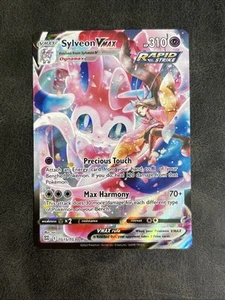 Sylveon VMAX TG15/TG30 Swsh09: Brilliant Stars Trainer Gallery Holo - Imagen 1 de 12