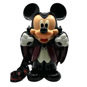 Cubo palomitas Mickey Mouse vampiro 12" Halloween parques Disney brillan en la oscuridad - Imagen 1 de 6